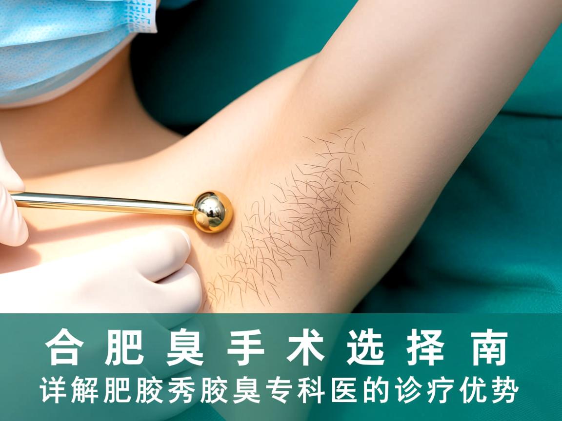 合肥腋臭手术选择指南，详解合肥腋秀腋臭专科的诊疗优势