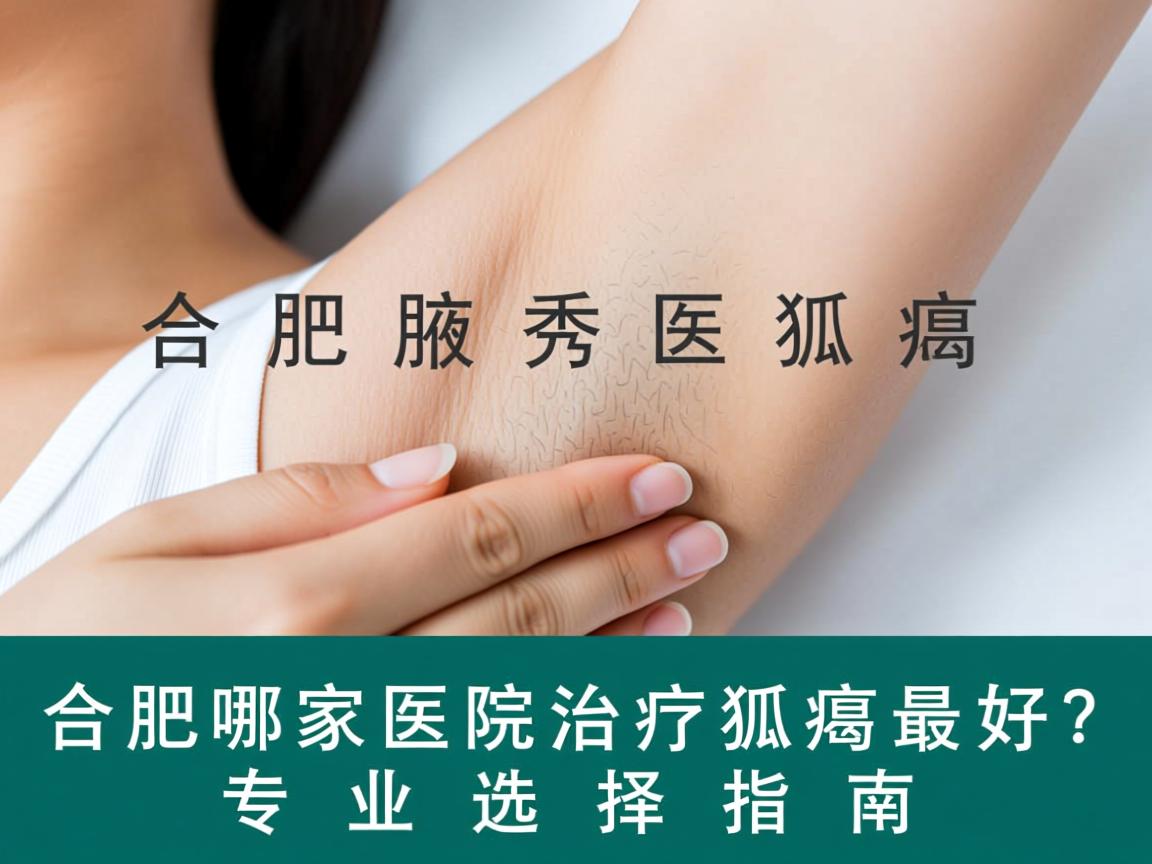 合肥腋秀解析,合肥哪家医院治疗狐臭最好?专业选择指南 合肥腋秀解析,合肥哪家医院治疗狐臭最好?专业选择指南