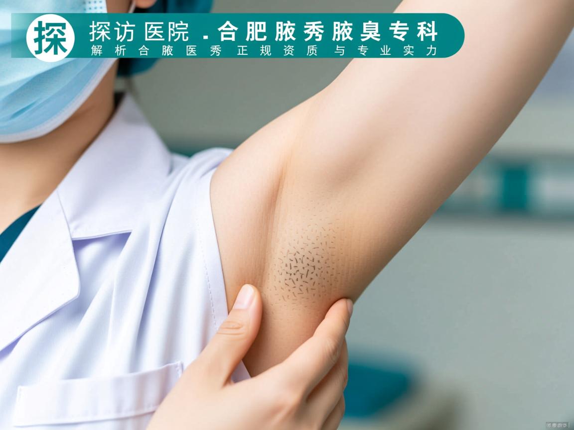 探访合肥腋秀腋臭专科，解析合肥腋秀医院正规资质与专业实力