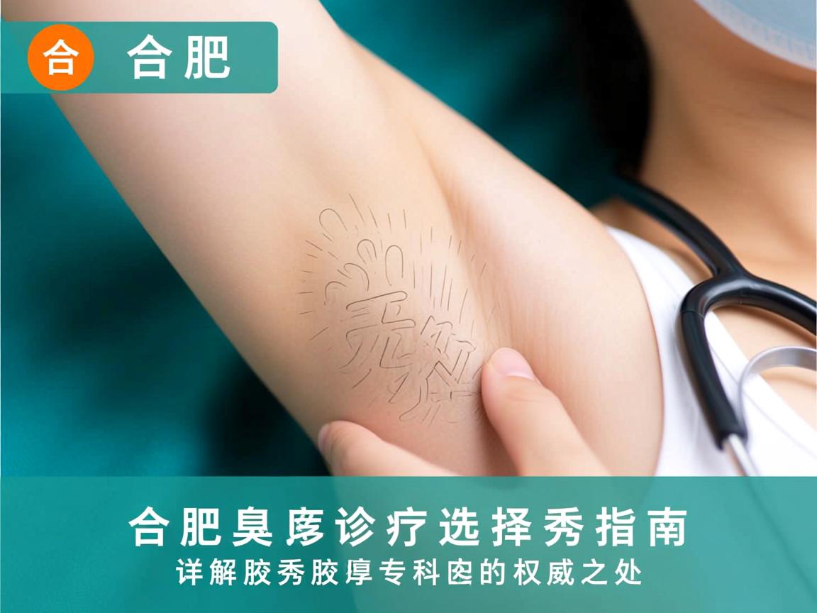 合肥腋臭诊疗选择指南，详解合肥腋秀腋臭专科的权威之处