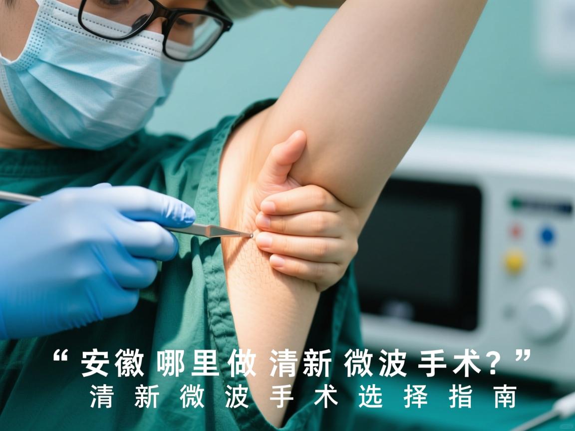 安徽哪里做清新微波手术?清新微波手术选择指南 安徽哪里做清新微波手术?清新微波手术选择指南