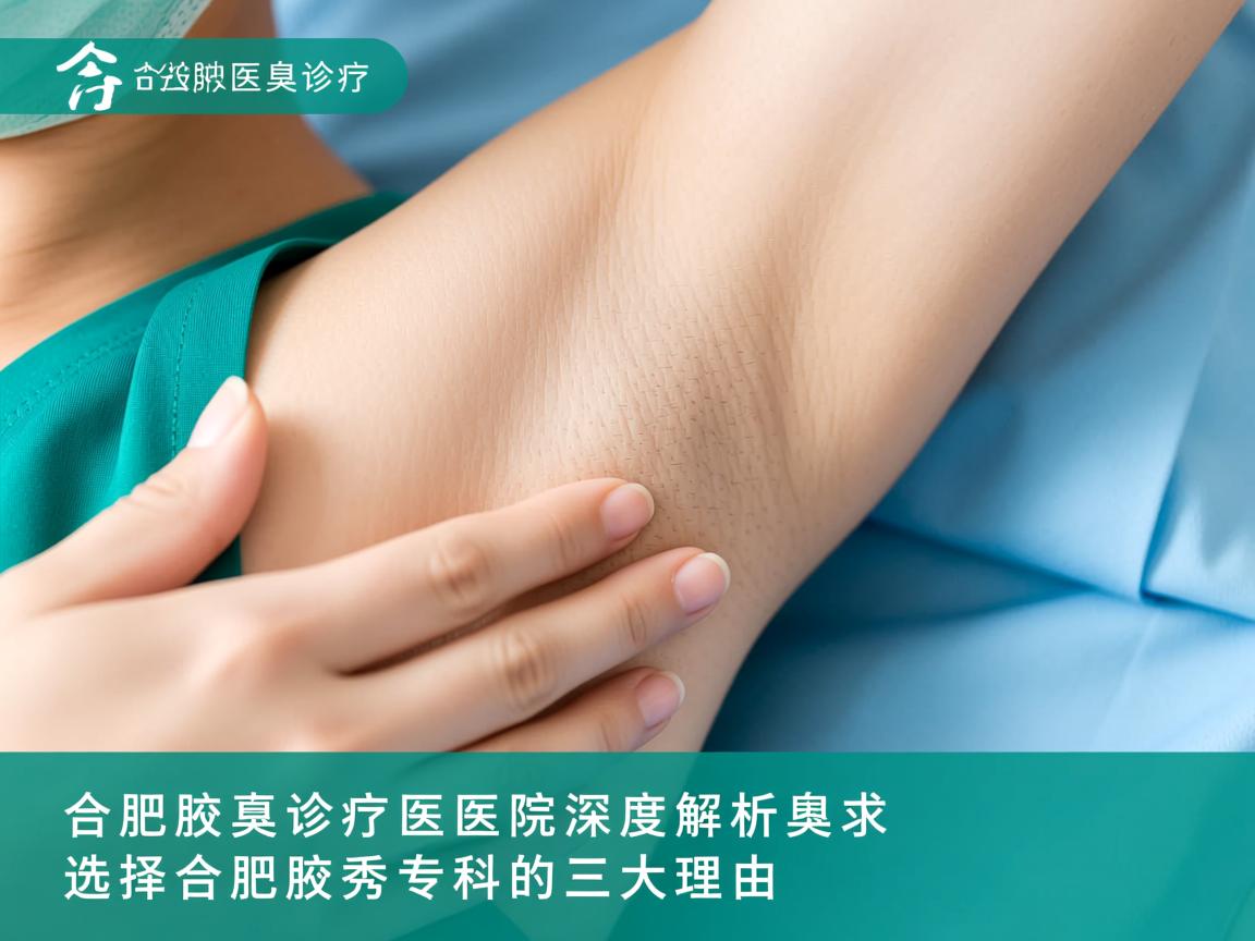合肥腋臭诊疗医院深度解析，选择合肥腋秀专科的三大理由