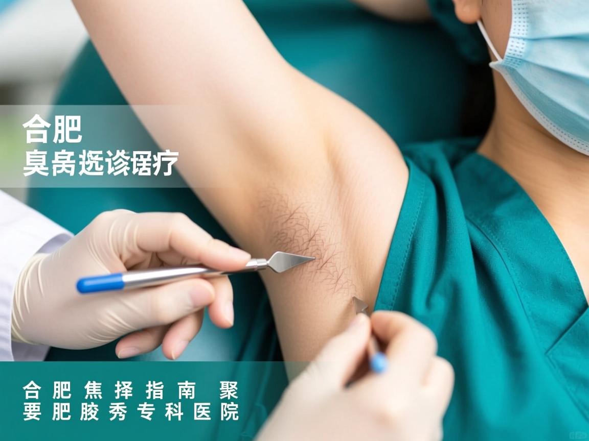 合肥腋臭诊疗选择指南，聚焦合肥腋秀专科医院