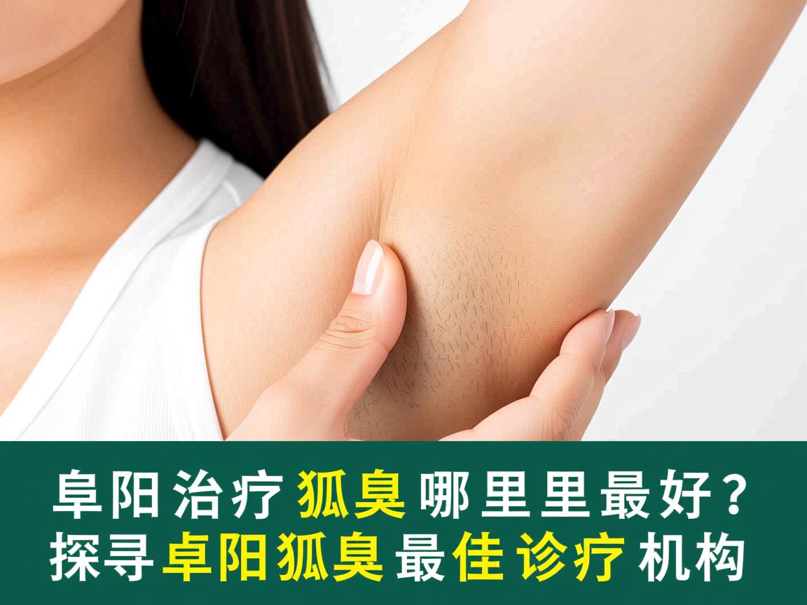 阜阳治疗狐臭哪里最好？探寻阜阳狐臭最佳诊疗机构