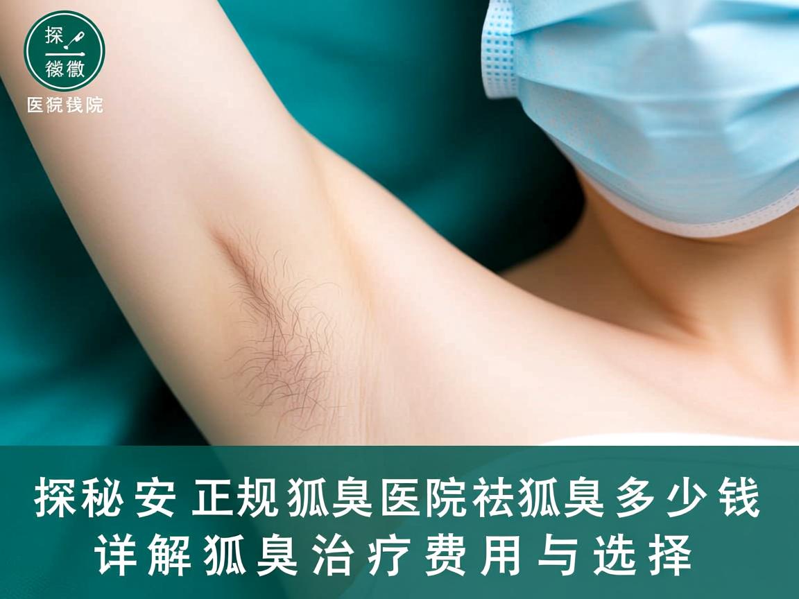 探秘安徽正规狐臭医院祛狐臭多少钱，详解狐臭治疗费用与选择