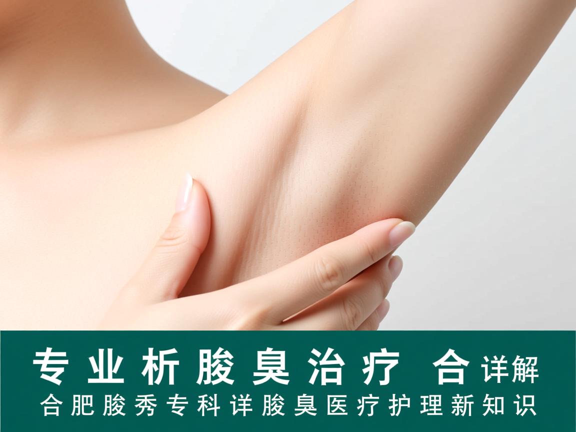 专业解析腋臭治疗，合肥腋秀专科详解腋臭医疗护理新知识