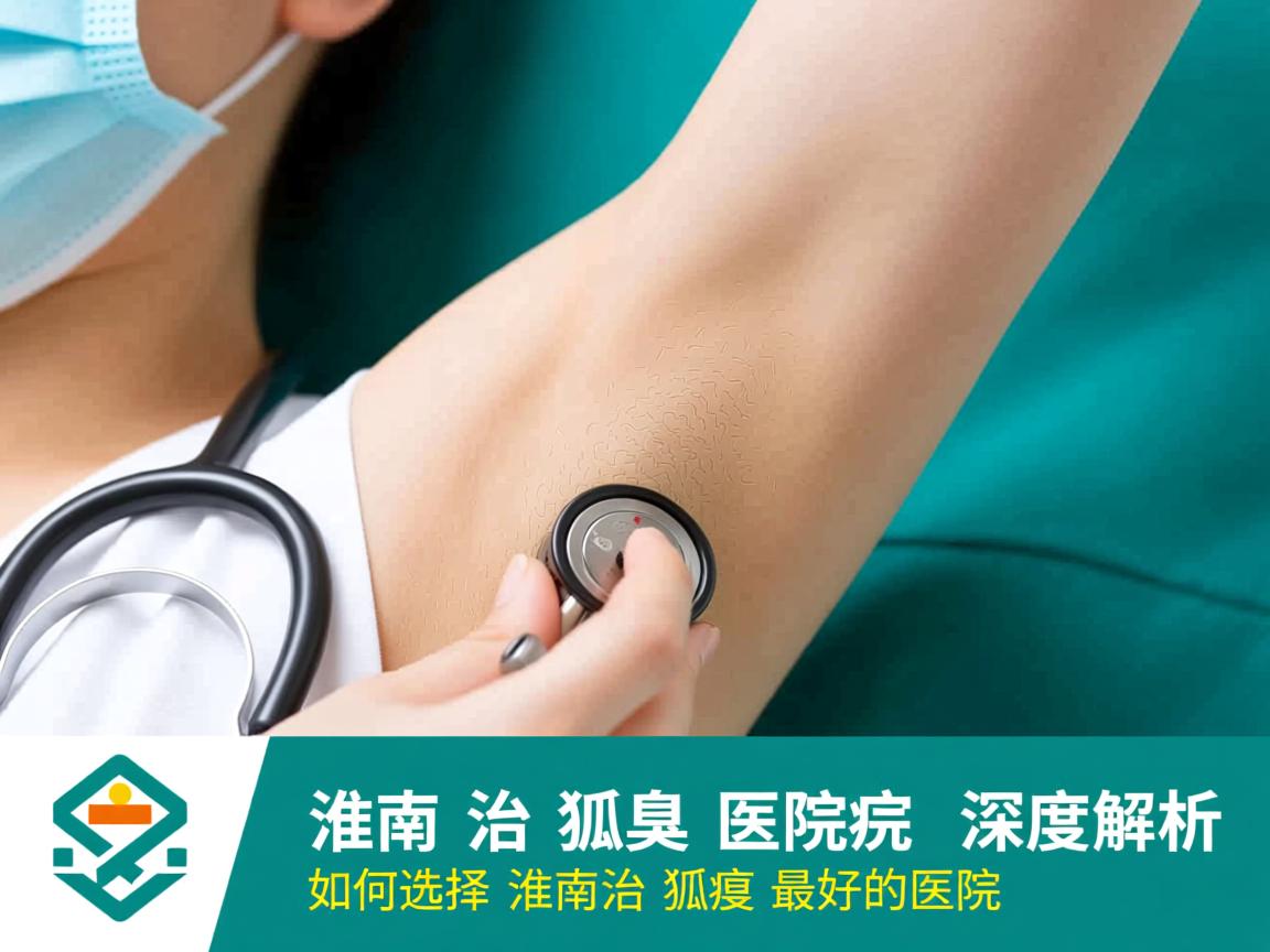 淮南治狐臭医院深度解析，如何选择淮南治狐臭最好的医院