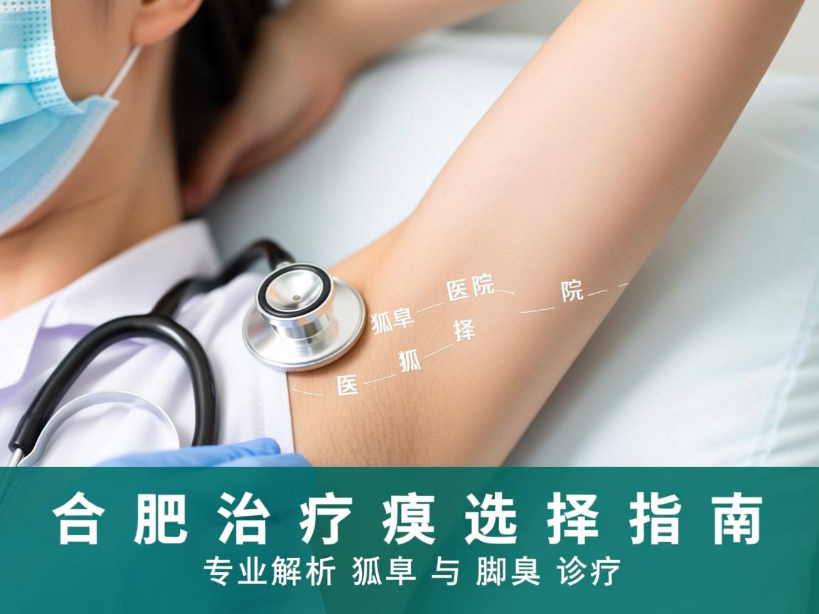 合肥治疗狐臭医院选择指南，专业解析狐臭与脚臭诊疗