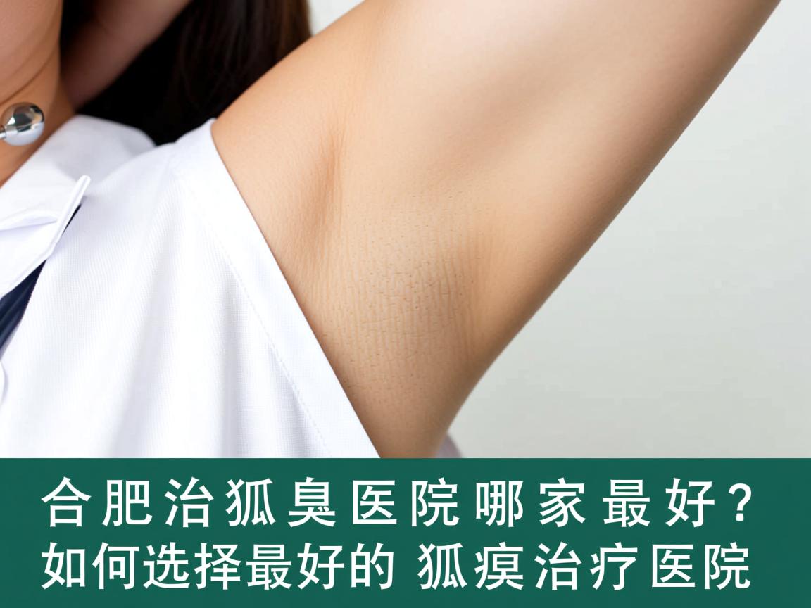 合肥治狐臭医院哪家最好？深度解析如何选择最好的狐臭治疗医院