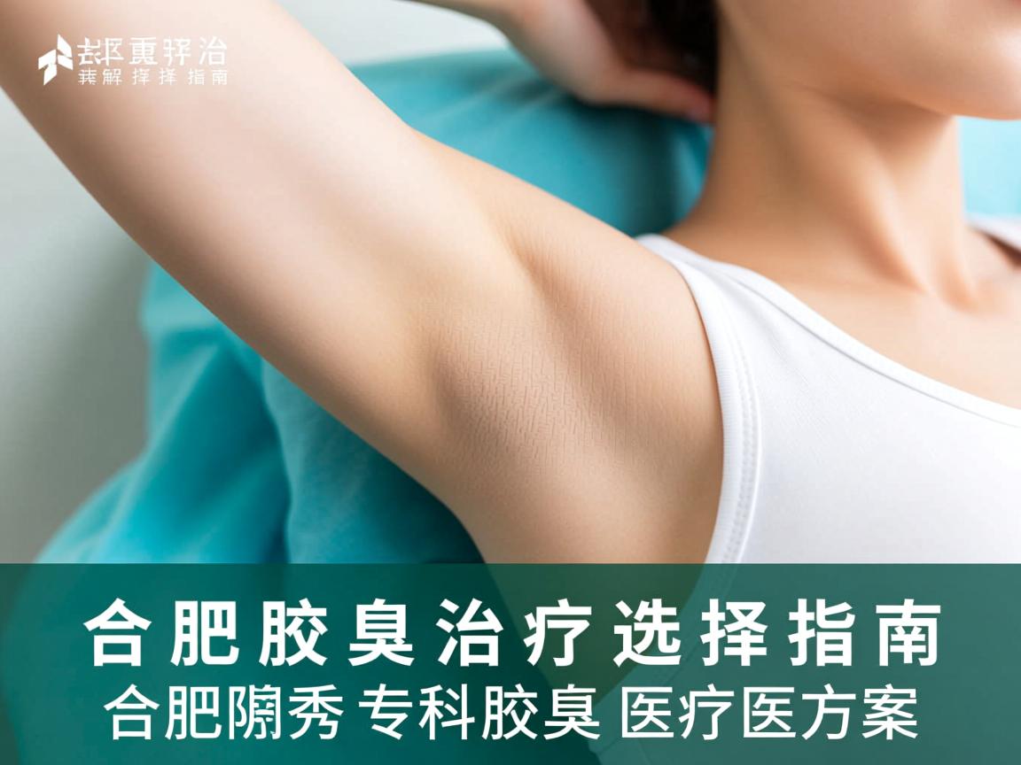 合肥腋臭治疗选择指南，详解合肥腋秀专科的腋臭医疗方案