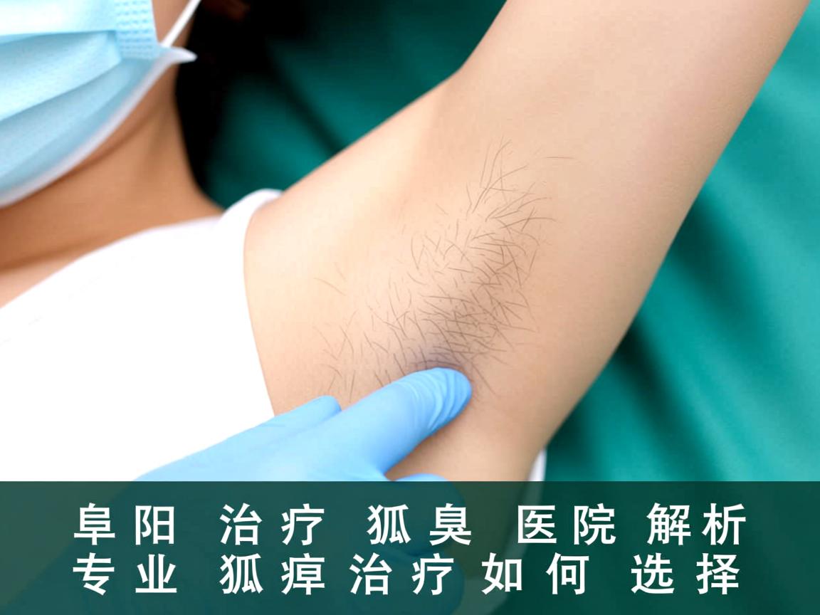 阜阳治疗狐臭医院解析，专业狐臭治疗如何选择