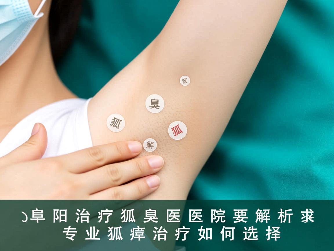 阜阳治疗狐臭医院解析，专业狐臭治疗如何选择