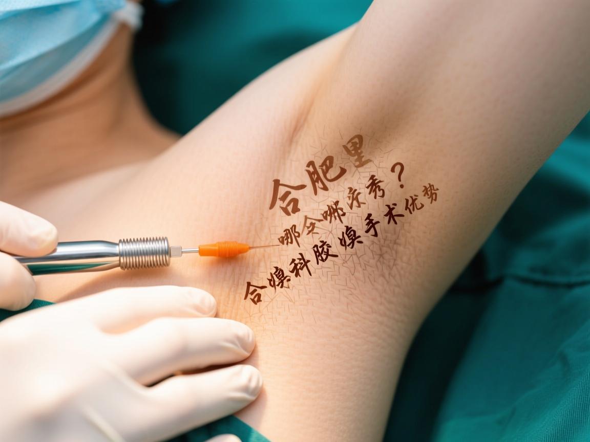 合肥腋臭手术哪里好？深度解析合肥腋秀腋臭专科手术优势