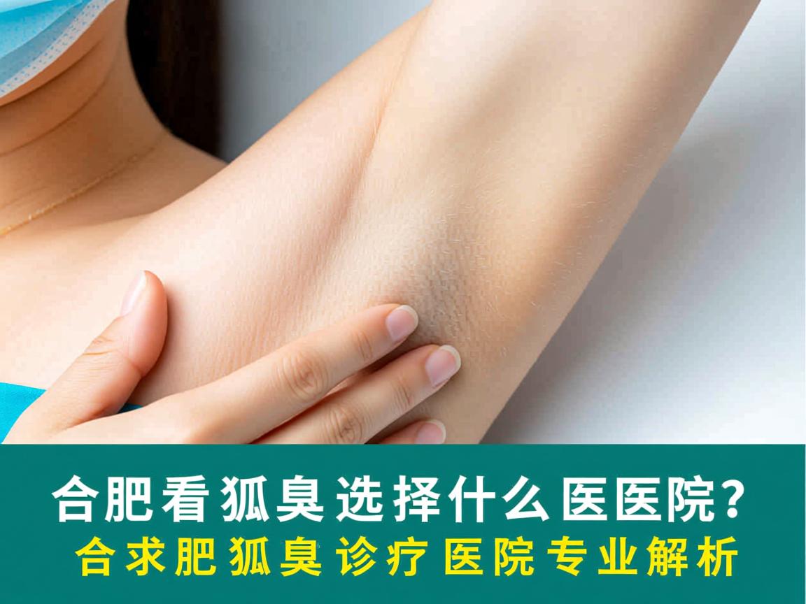 在合肥看狐臭选择什么医院？合肥狐臭诊疗医院专业解析