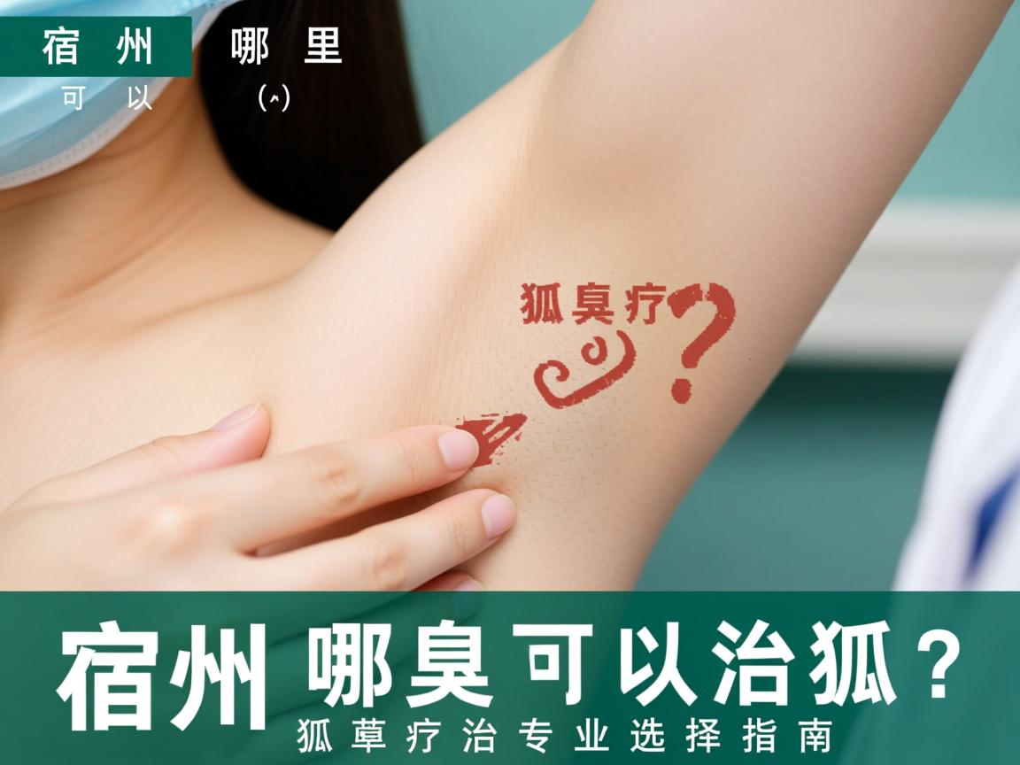 宿州哪里可以治疗狐臭?宿州狐臭治疗专业选择指南 宿州哪里可以治疗狐臭?宿州狐臭治疗专业选择指南