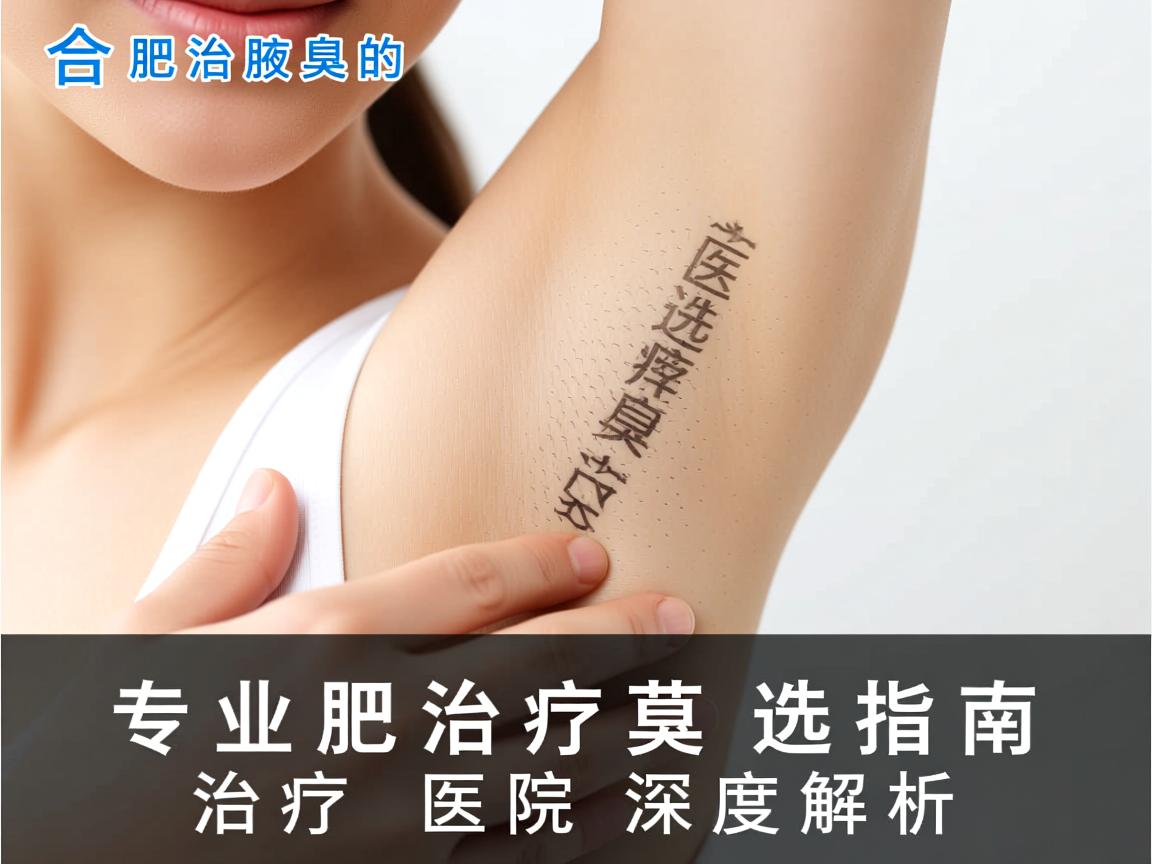 合肥治疗腋臭的医院选择指南，专业腋臭治疗医院深度解析