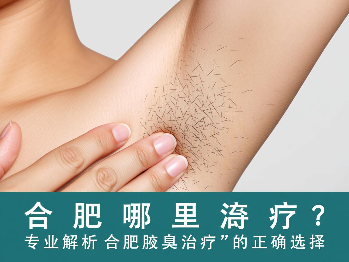 合肥哪里治疗腋臭？专业解析合肥腋臭治疗的正确选择
