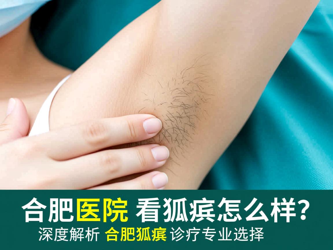 合肥医院看狐臭怎么样？深度解析合肥狐臭诊疗专业选择
