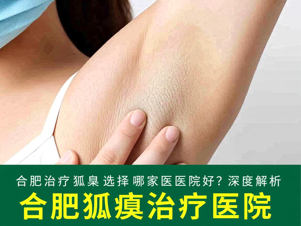 合肥治疗狐臭选择哪家医院好？深度解析合肥狐臭治疗医院