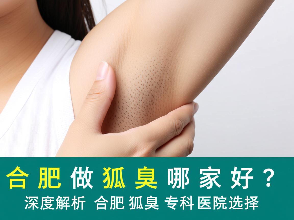 合肥做狐臭哪家好？深度解析合肥狐臭专科医院选择