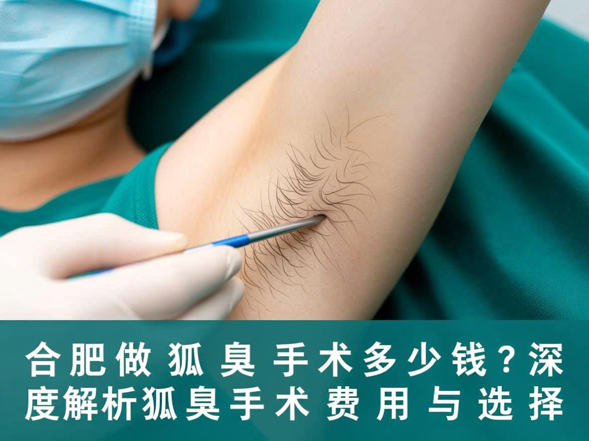 合肥做狐臭手术多少钱?深度解析狐臭手术费用与选择 合肥做狐臭手术多少钱?深度解析狐臭手术费用与选择