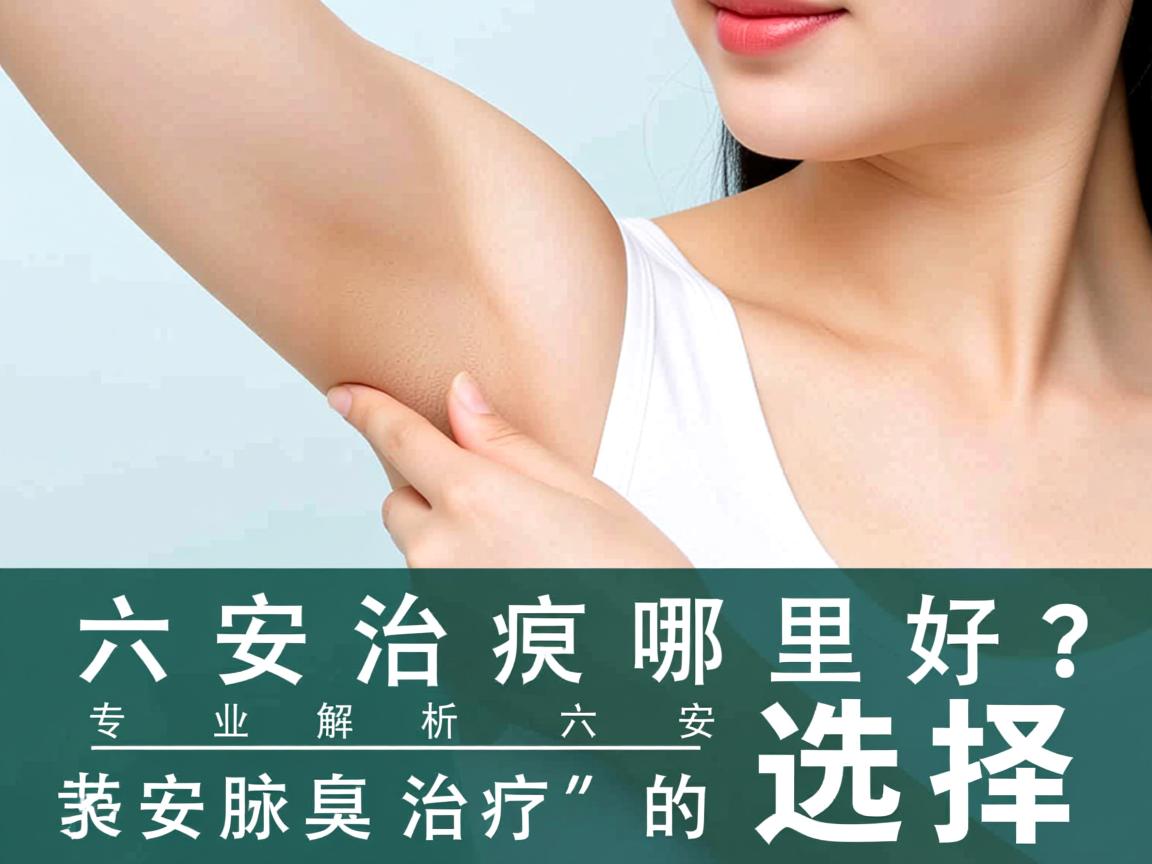 六安治疗腋臭哪里好？专业解析六安腋臭治疗的选择