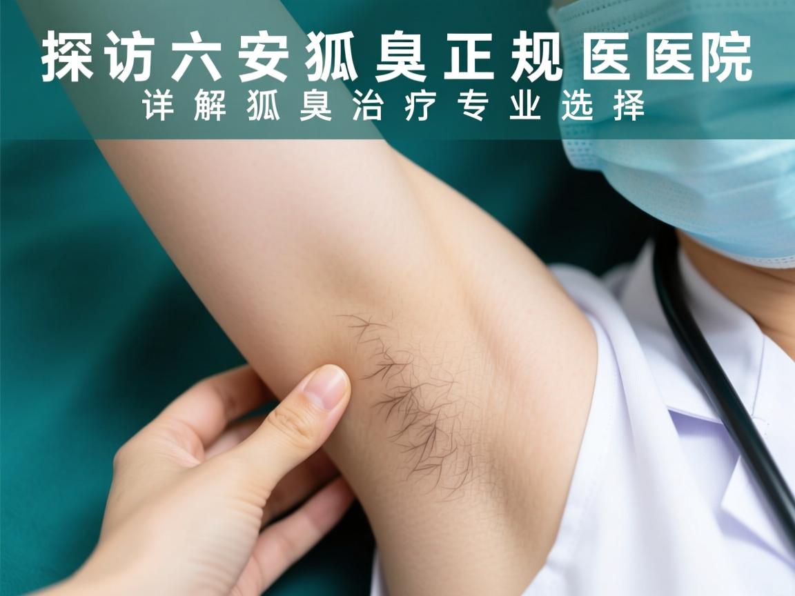 探访六安治狐臭正规医院,详解狐臭治疗的专业选择 探访六安治狐臭正规医院,详解狐臭治疗的专业选择