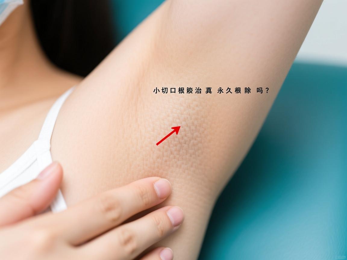 腋臭小切口治疗，小切口根治腋臭，真的能永久根除吗？