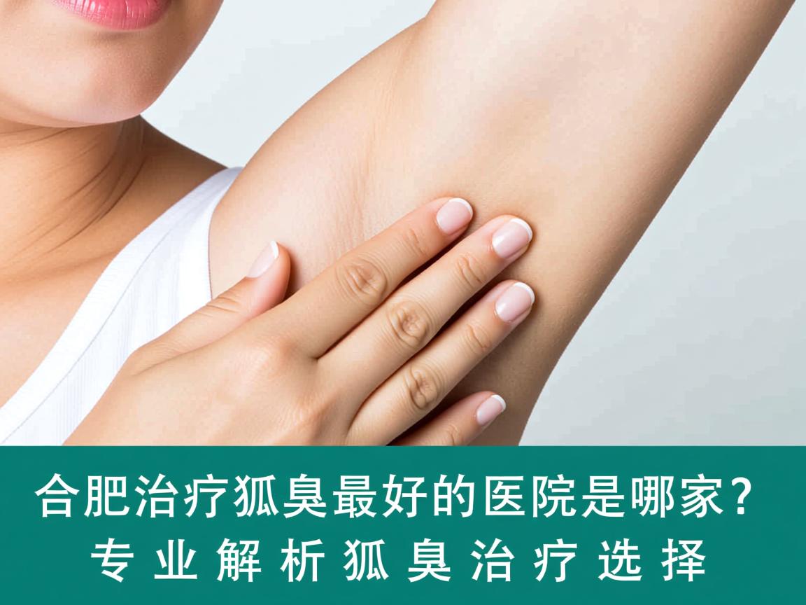 合肥治疗狐臭最好的医院是哪家？专业解析狐臭治疗选择