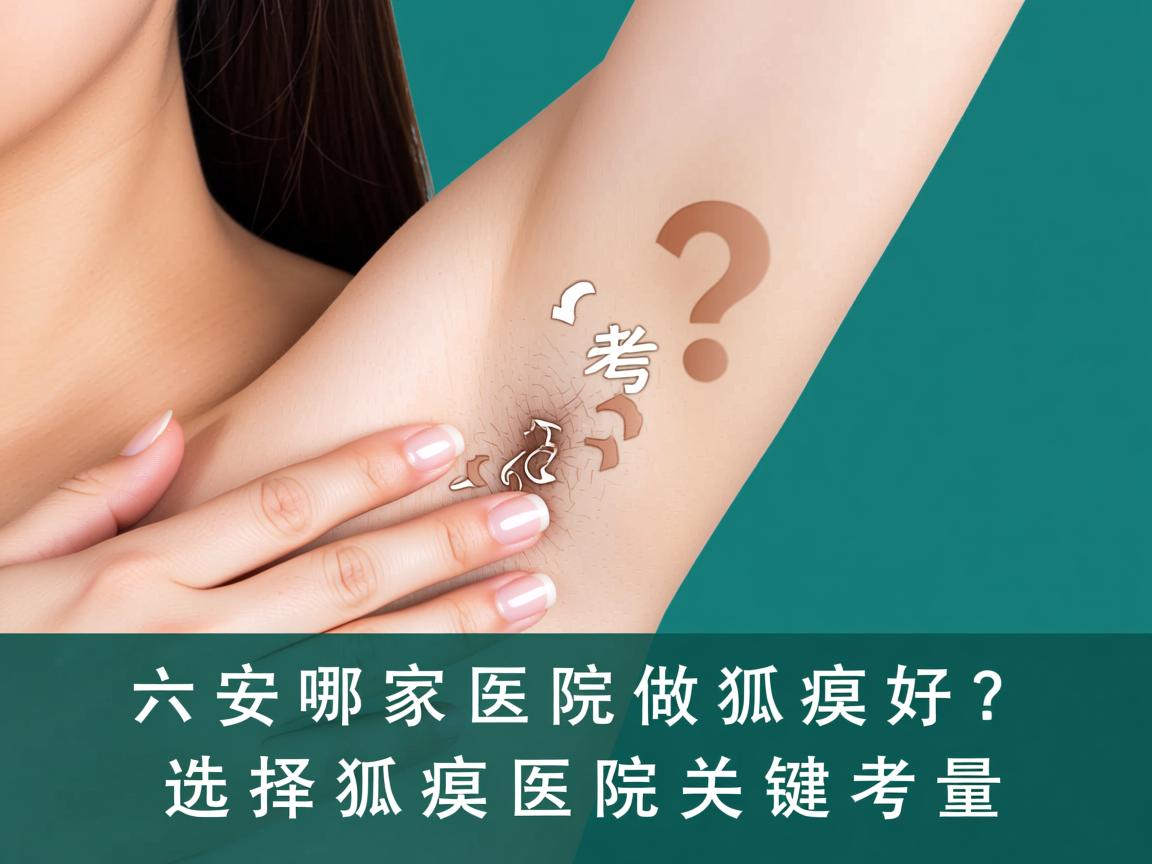 六安哪家医院做狐臭好?选择狐臭医院的关键考量 六安哪家医院做狐臭好?选择狐臭医院的关键考量