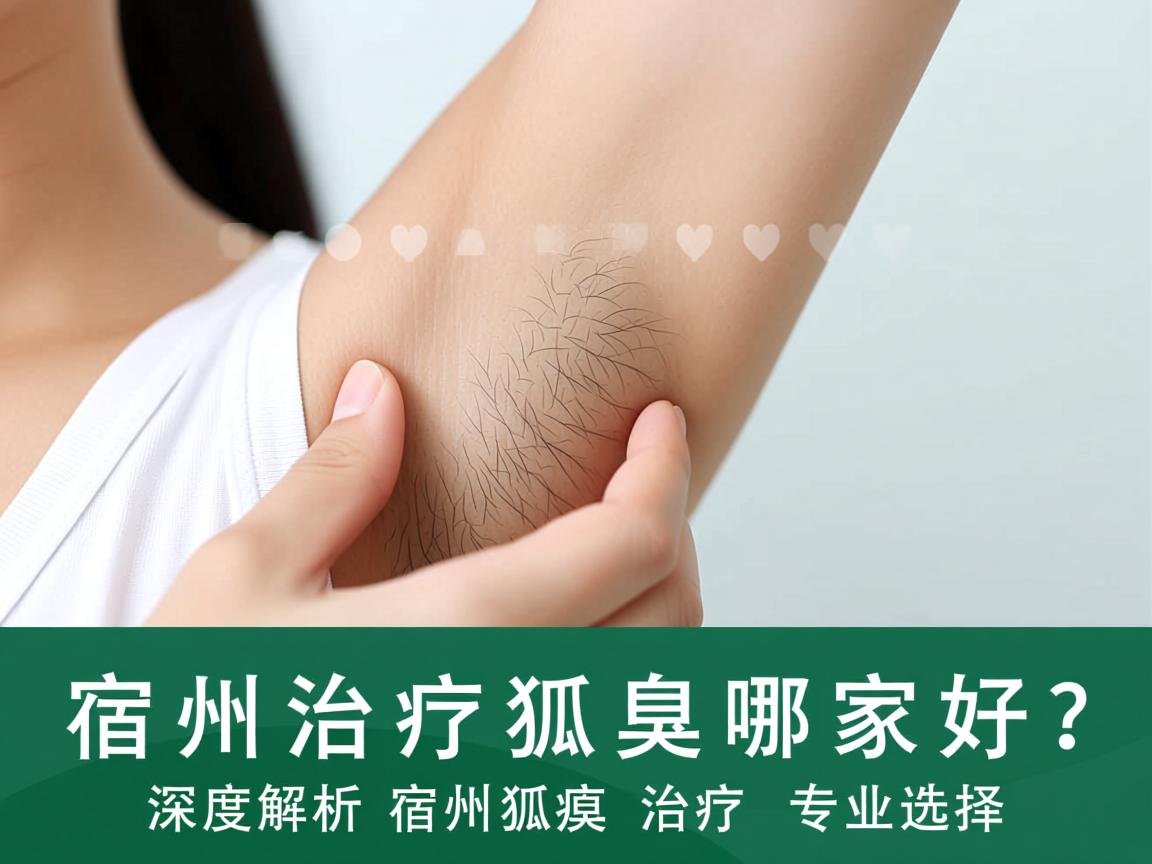 宿州治疗狐臭哪家好？深度解析宿州狐臭治疗的专业选择