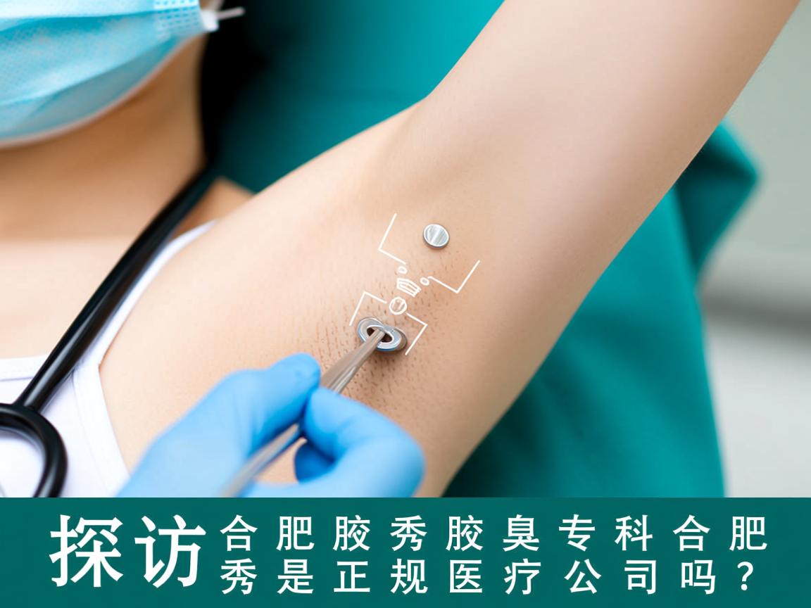 探访合肥腋秀腋臭专科，合肥腋秀是正规医疗公司吗？