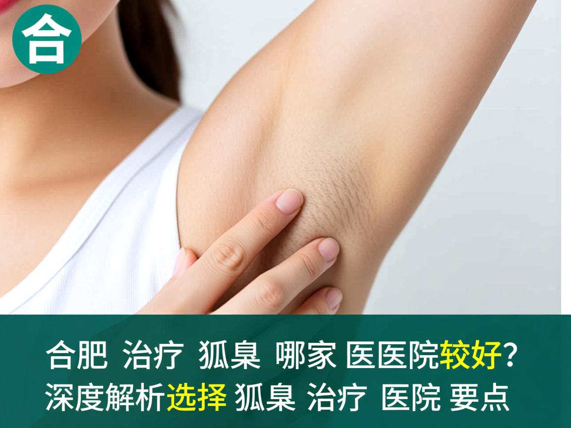 合肥治疗狐臭哪家医院较好？深度解析选择狐臭治疗医院的要点
