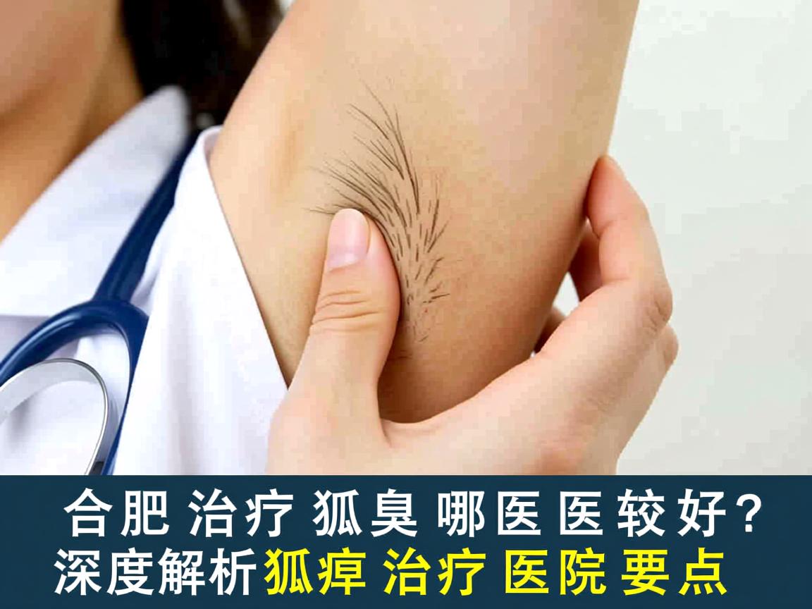 合肥治疗狐臭哪家医院较好？深度解析选择狐臭治疗医院的要点