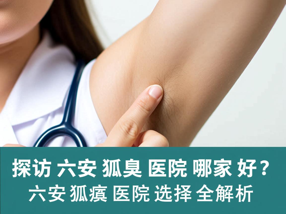 探访六安狐臭医院哪家好？六安狐臭医院选择全解析