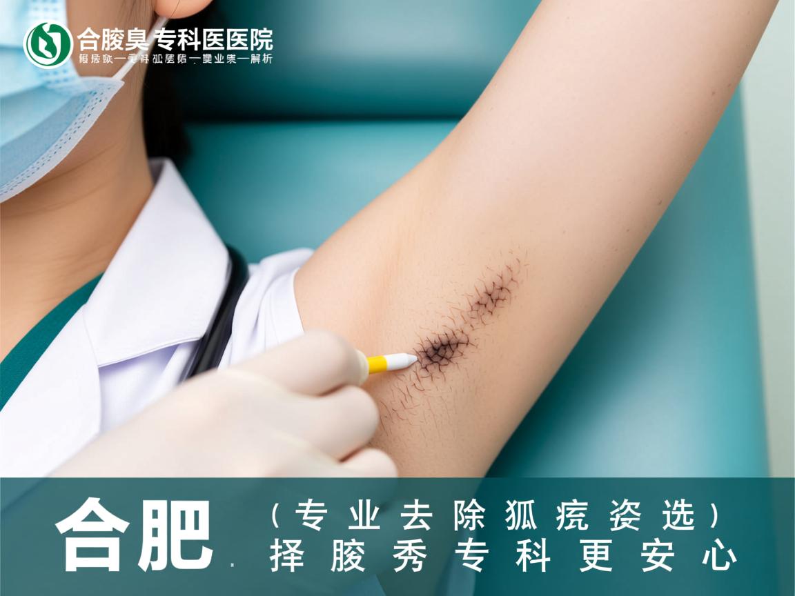 合肥腋臭专科医院解析，专业去除狐臭，选择腋秀专科更安心