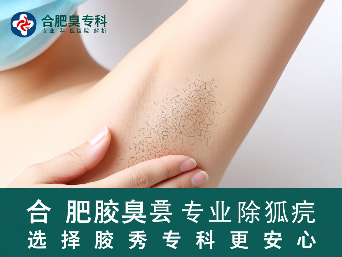 合肥腋臭专科医院解析，专业去除狐臭，选择腋秀专科更安心