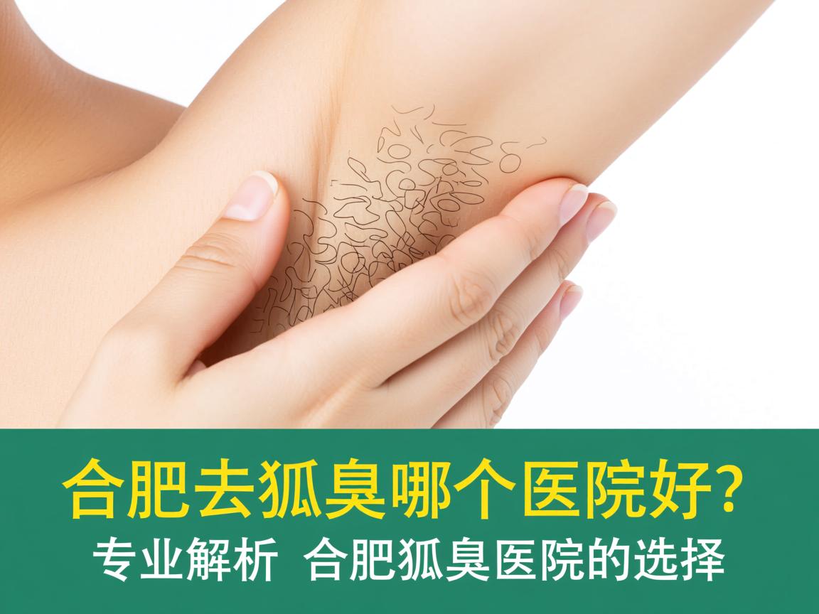 合肥去狐臭哪个医院好？专业解析合肥狐臭医院的选择