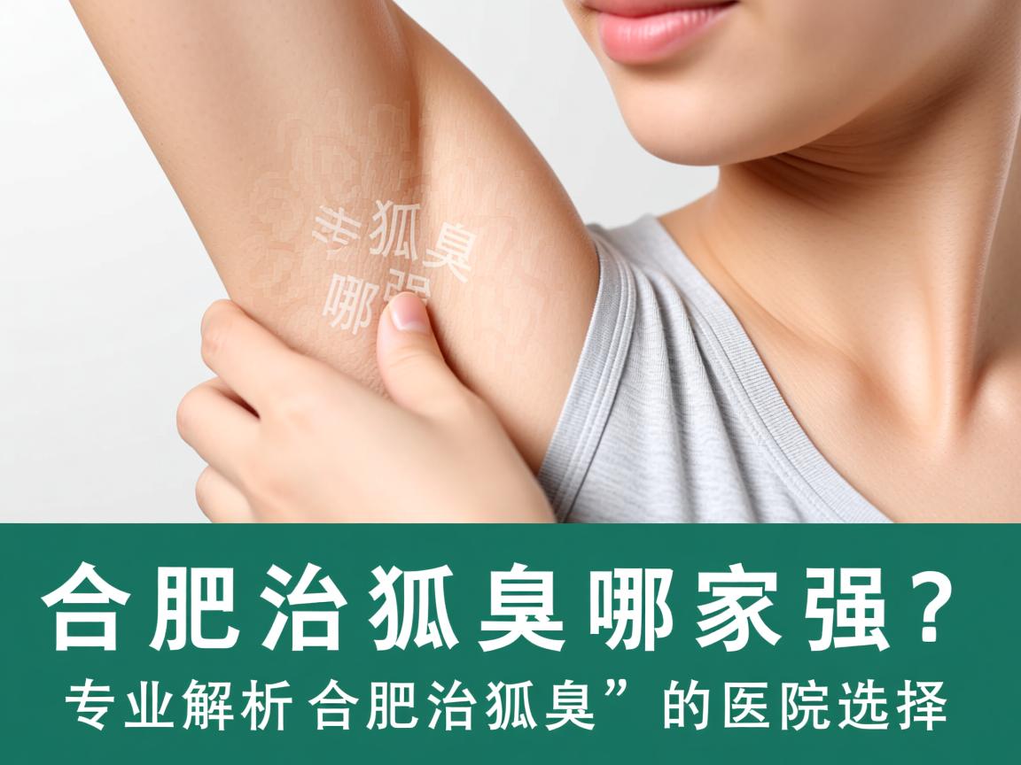 合肥治狐臭哪家强？专业解析合肥治狐臭的医院选择