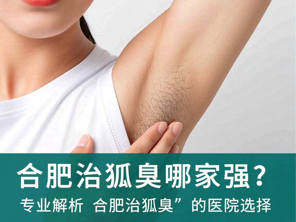 合肥治狐臭哪家强？专业解析合肥治狐臭的医院选择