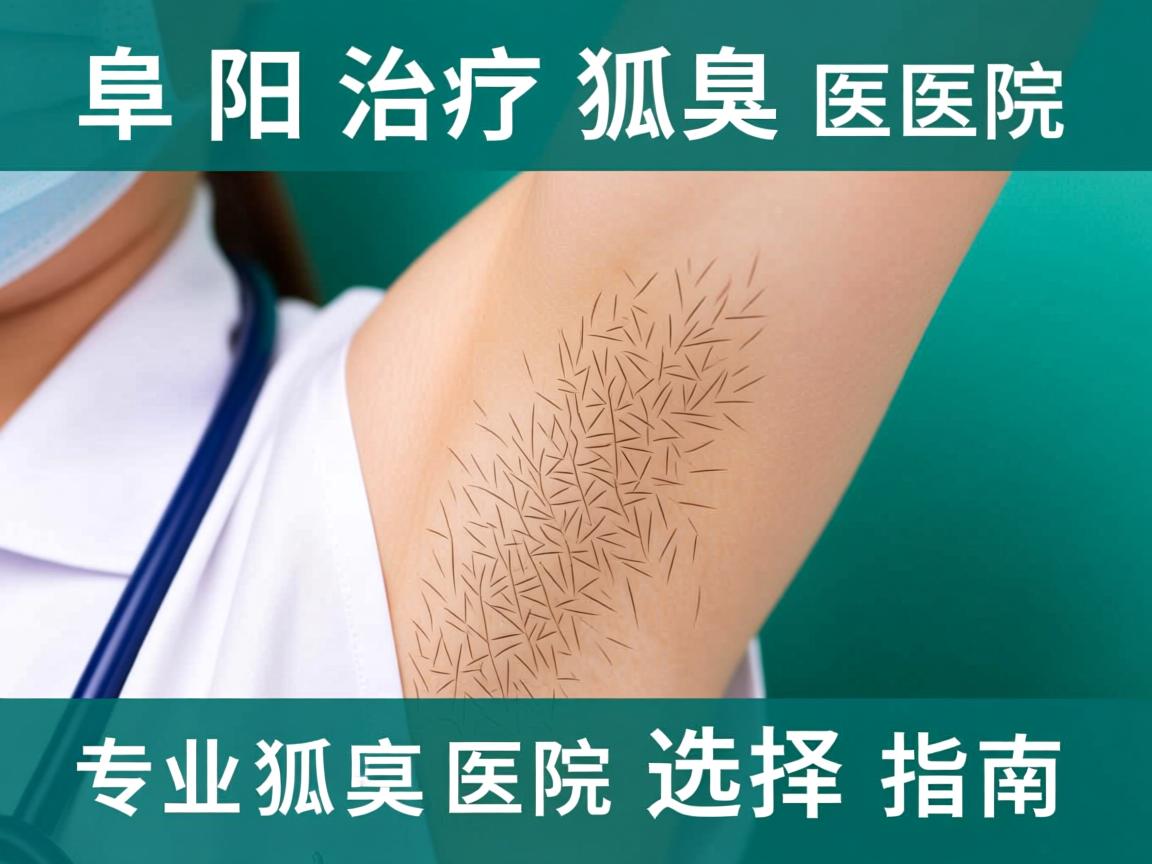 阜阳治疗狐臭医院解析，专业狐臭治疗医院的选择指南