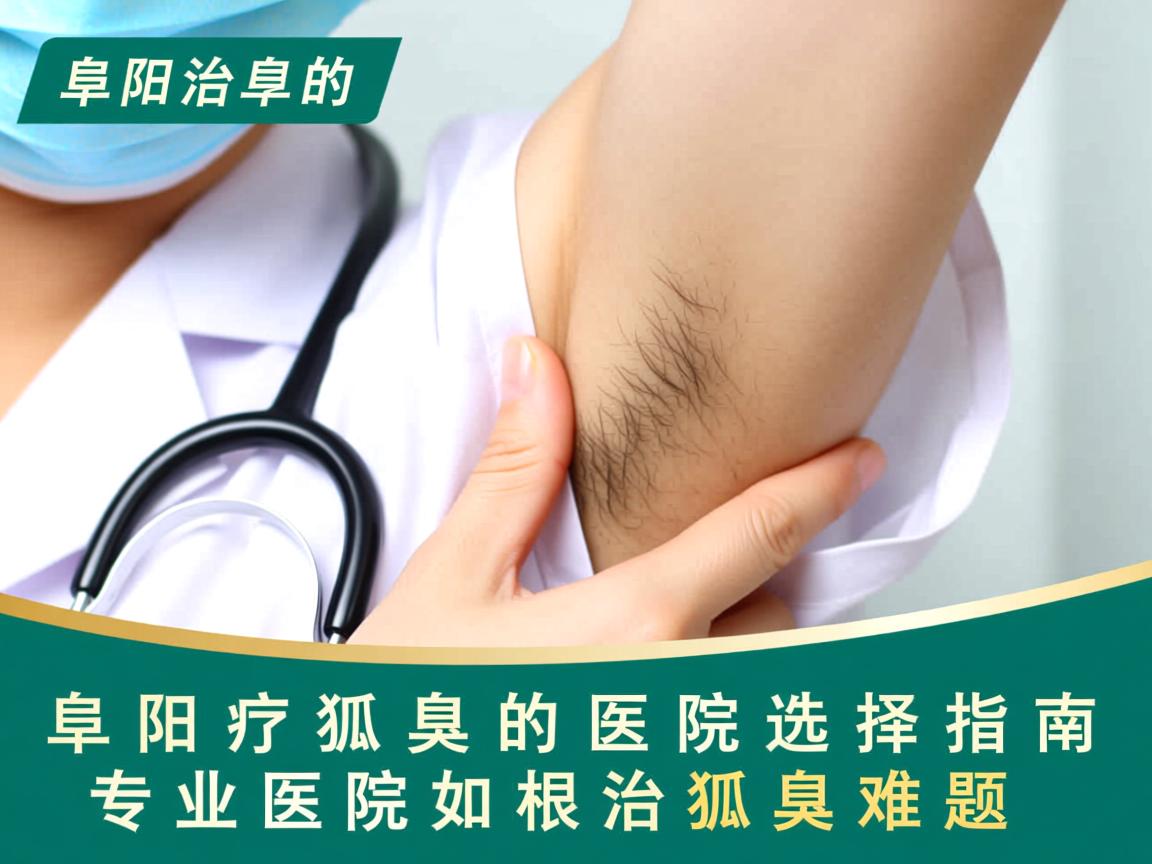 阜阳治疗狐臭的医院选择指南，专业医院如何根治狐臭难题