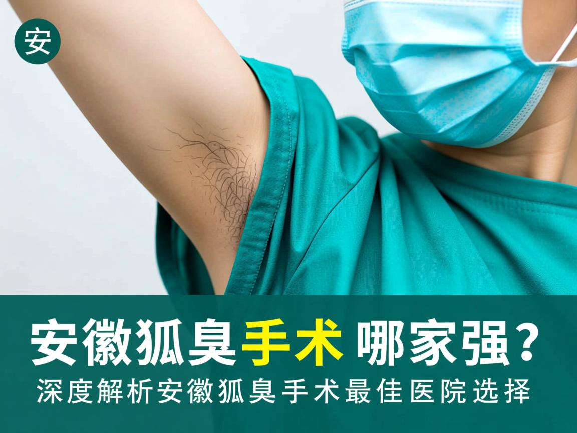 安徽狐臭手术哪家强？深度解析安徽狐臭手术最佳医院选择