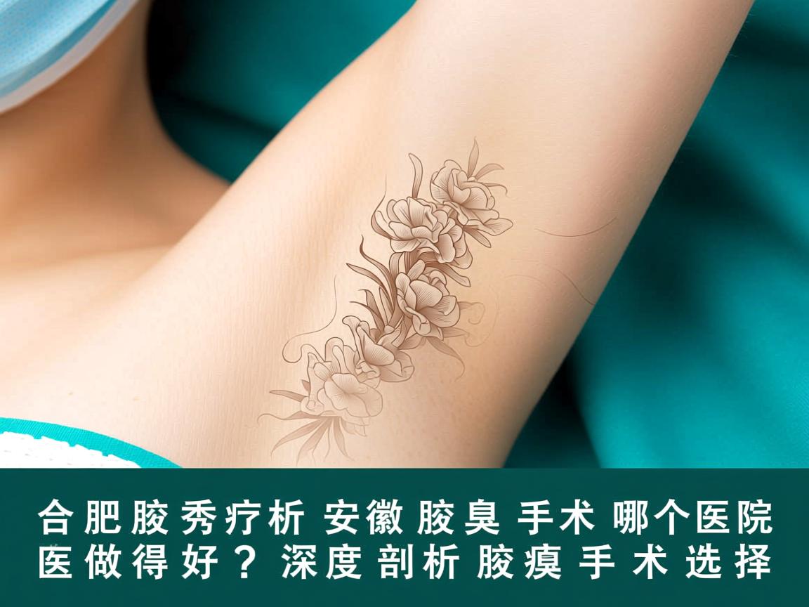 合肥腋秀解析，安徽腋臭手术哪个医院做得好？深度剖析腋臭手术选择