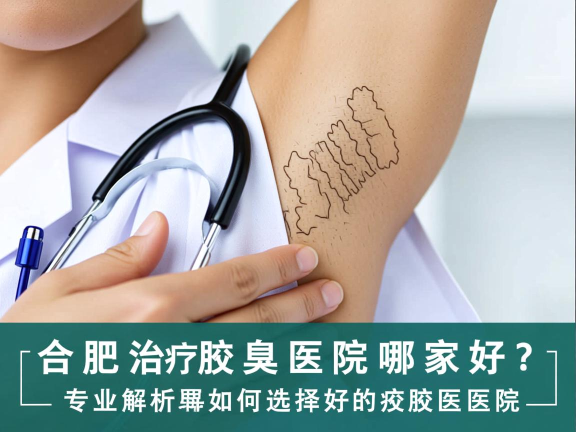 合肥治疗腋臭医院哪家好？专业解析如何选择好的腋臭医院