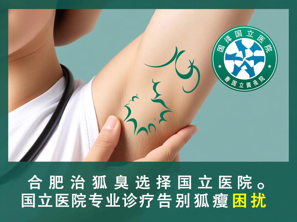 合肥治狐臭选择国立医院，国立医院专业诊疗告别狐臭困扰