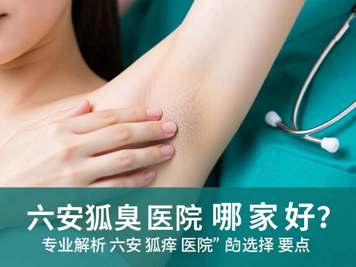 六安狐臭医院哪家好？专业解析六安狐臭医院的选择要点