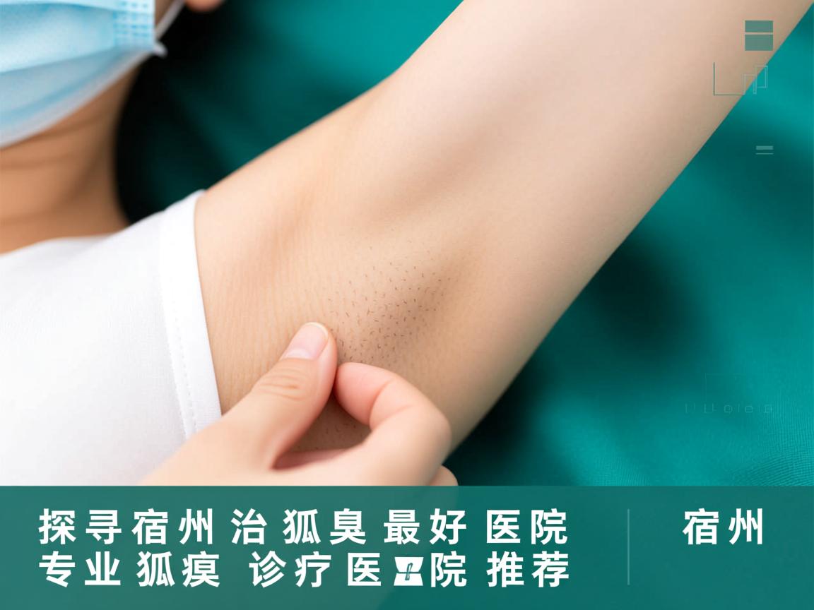 探寻宿州治狐臭最好医院，宿州专业狐臭诊疗医院推荐