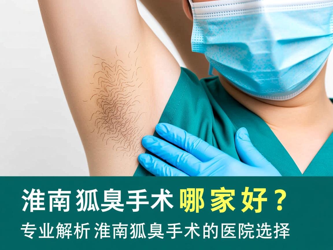 淮南狐臭手术哪家好？专业解析淮南狐臭手术的医院选择