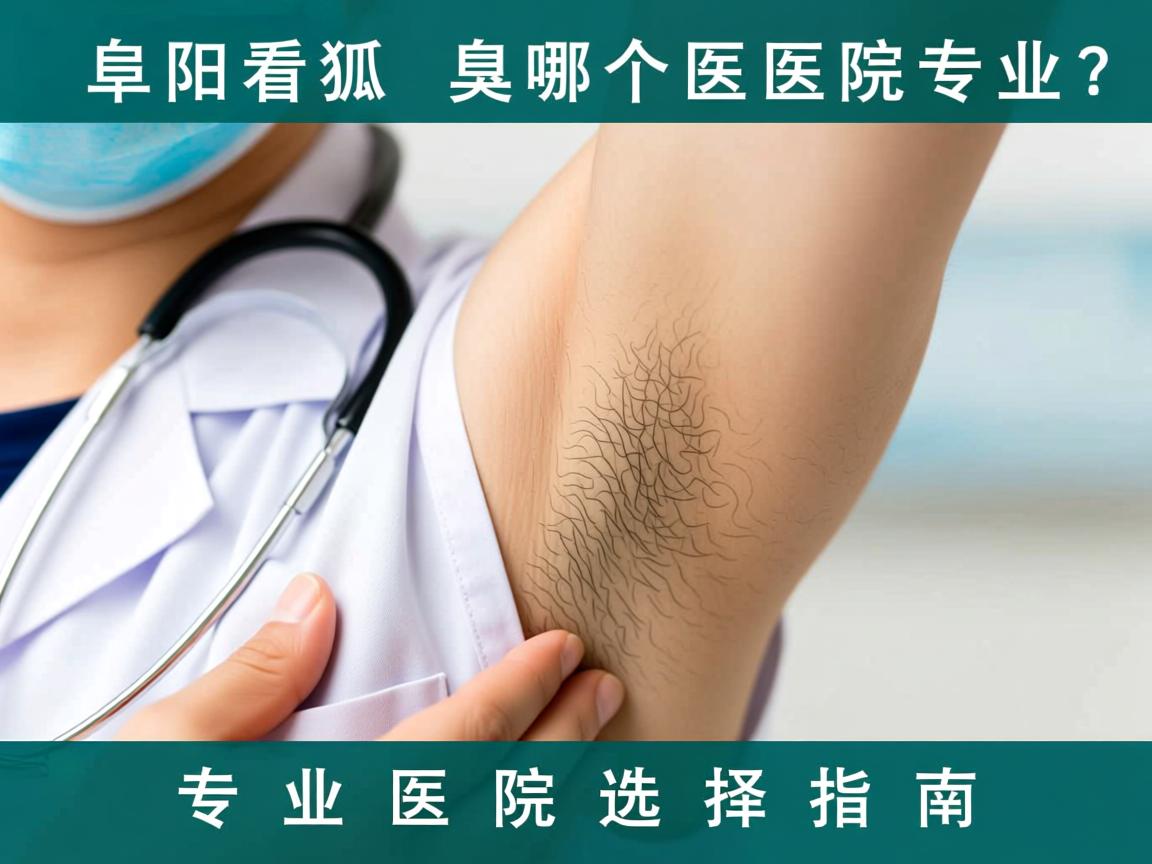 阜阳看狐臭哪个医院专业？专业医院选择指南